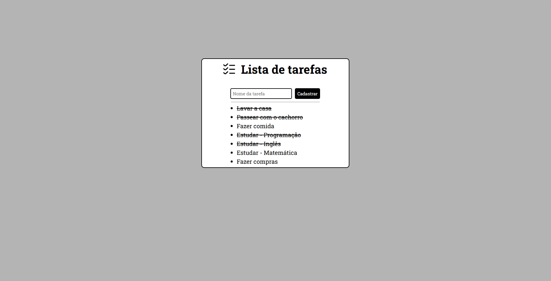 Projeto